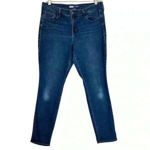 Old Navy Womens Mid Rise Pop Icon Skinny Jeans Size 14 Short